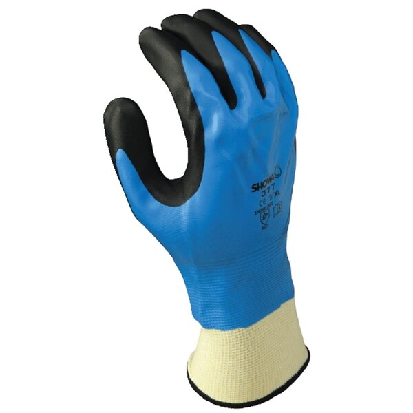 Best Glove Dispose Full Nitrile Blue Undercoatin Gloves XXL Size 10, 10PK 845-377XXL-10 - main